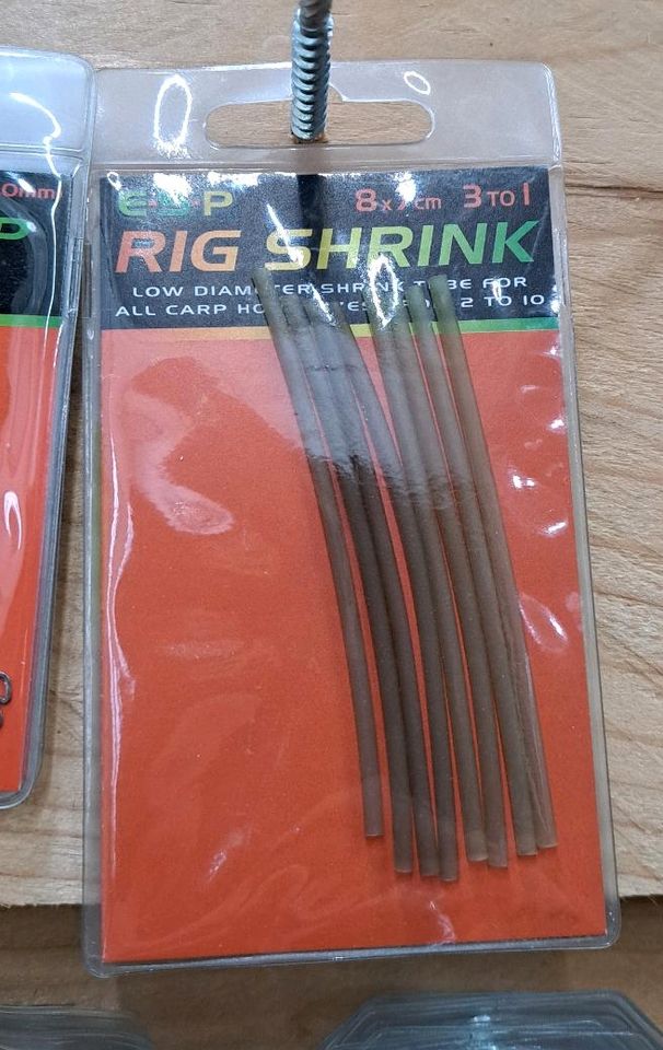 ESP Tackle Rig Shrink 8×7 cm 3 to 1 NEUWARE OVP Angeln Carp TOP!! in Bad Bentheim