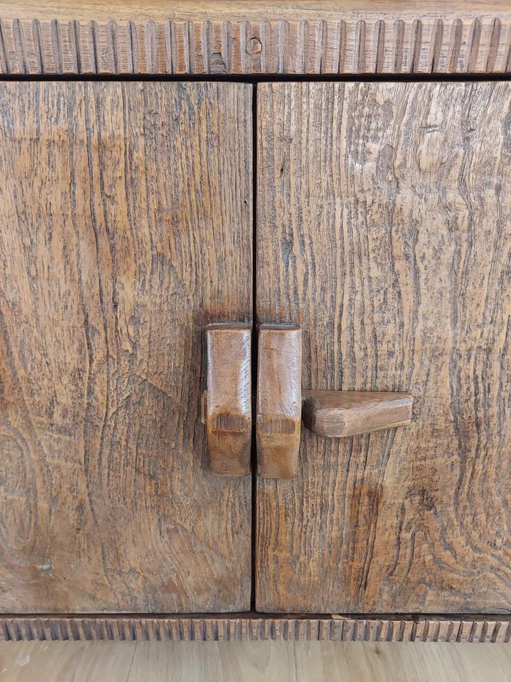 RARITÄT: Ethno Kommode, Sideboard, Teak, 4 Schubladen & 2 Türen in Berlin