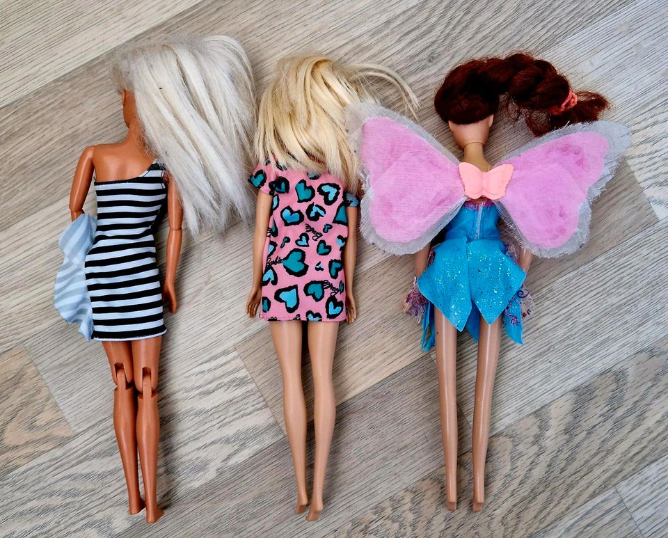 3 Barbies von Mattel inkl. Fee in Leipzig