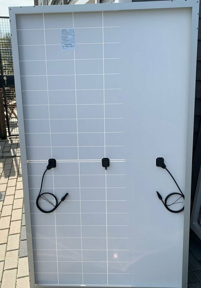 SOLARPANEL Solarmodul  PV MODUL SOLAR Anlage SHARP NU-JC  375W in Büdingen