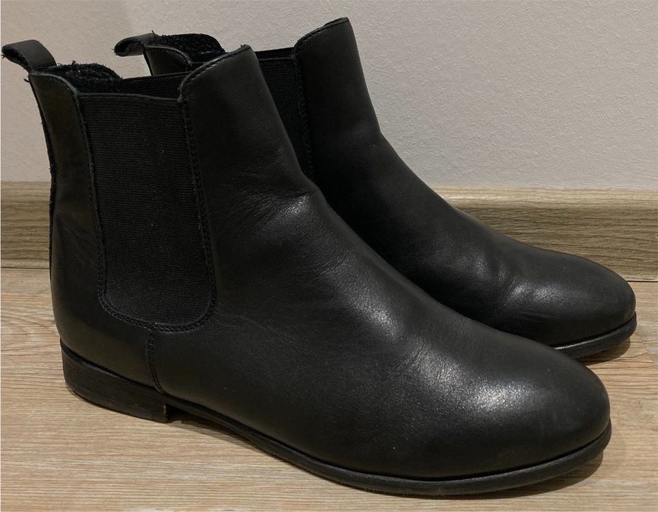 Verkaufe Cox Damen Stiefel schwarz Gr 41 in Hamburg