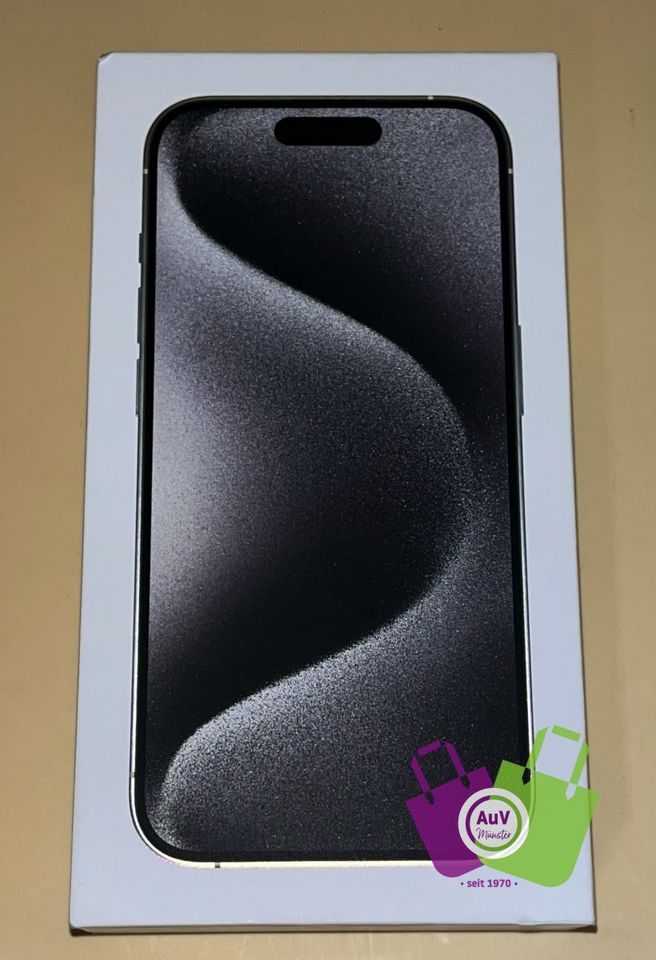 iPhone 15 Pro - 128GB - White Titanium (weiß)-Neu/OVP(versiegelt) in Centrum