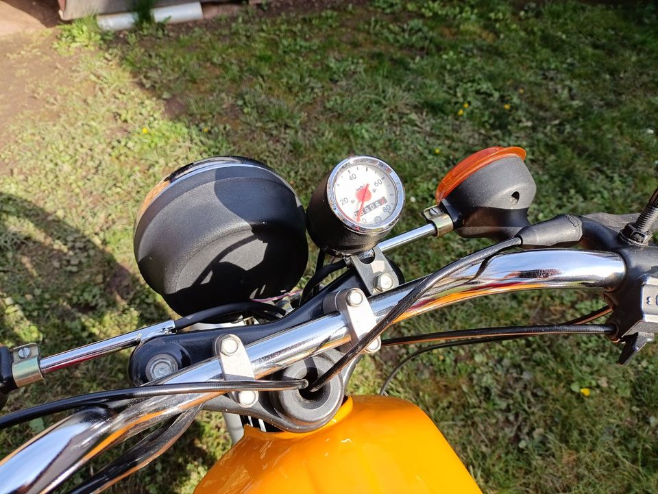 Simson S51 Deutsche Maschine! KEIN (Re)Import! 60kmh Zulassung in Wallhausen (Helme)