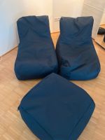 Zwei Sitzsäcke dunkelblau SITTING POINT Rheinland-Pfalz - Weisenheim am Sand Vorschau