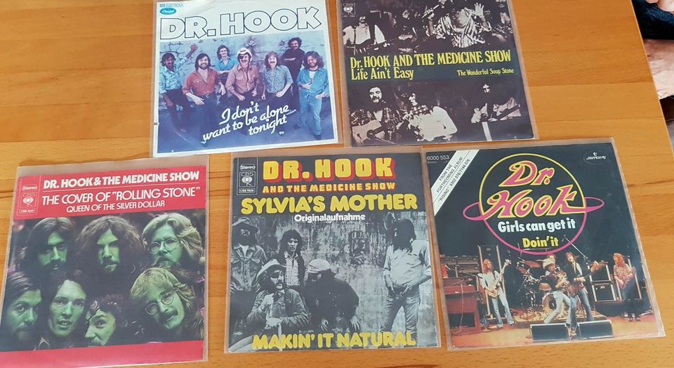 10 Dr Hook Singles  Preis pro Platte 2€ in Neustadt an der Weinstraße