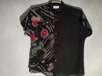Sommer Bluse Baumwolle Viscose "M" Unikat NEU schwarz/rot Bayern - Fürth Vorschau