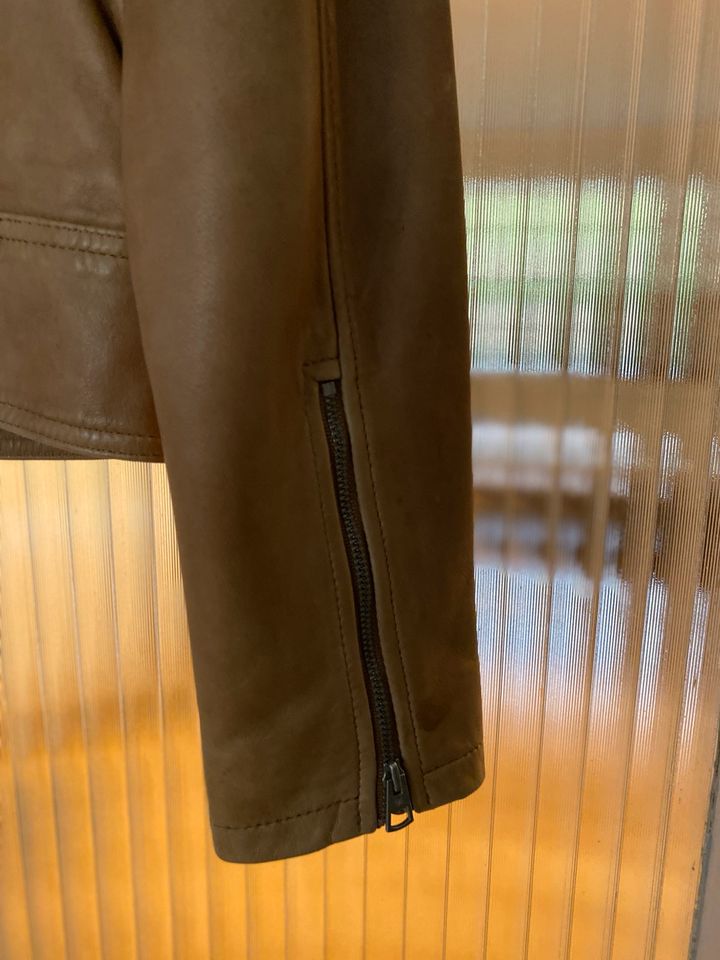 Marc o Polo Lederjacke Jacke Leder cognac braun 36 S in München