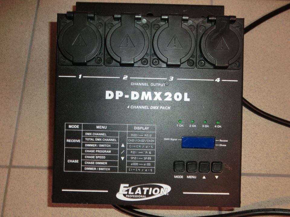 Elation Professional DMX Dimmer DP DMX20L in Vierkirchen