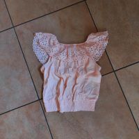 Schöne Bluse, Top, Gr. 170, H&M, Lochstickerei, apricot Hessen - Offenbach Vorschau