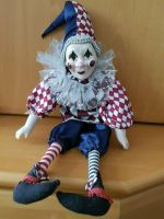 Figur Clown, Porzellan Puppe Clown beweglich Mitte - Gesundbrunnen Vorschau