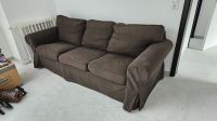 3er-Sofa Couch Ikea EKTORP braun Nordrhein-Westfalen - Greven Vorschau