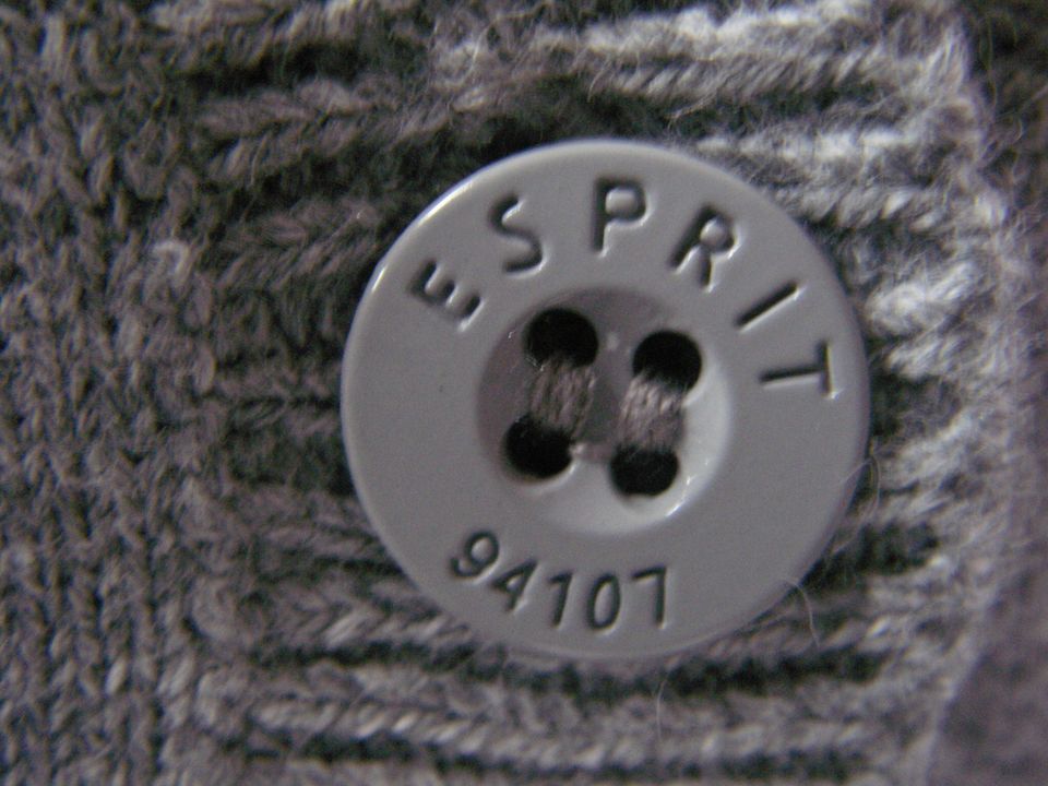 Esprit Weste Business Gr. XL grau Baumwolle wie NEU!! in Solms