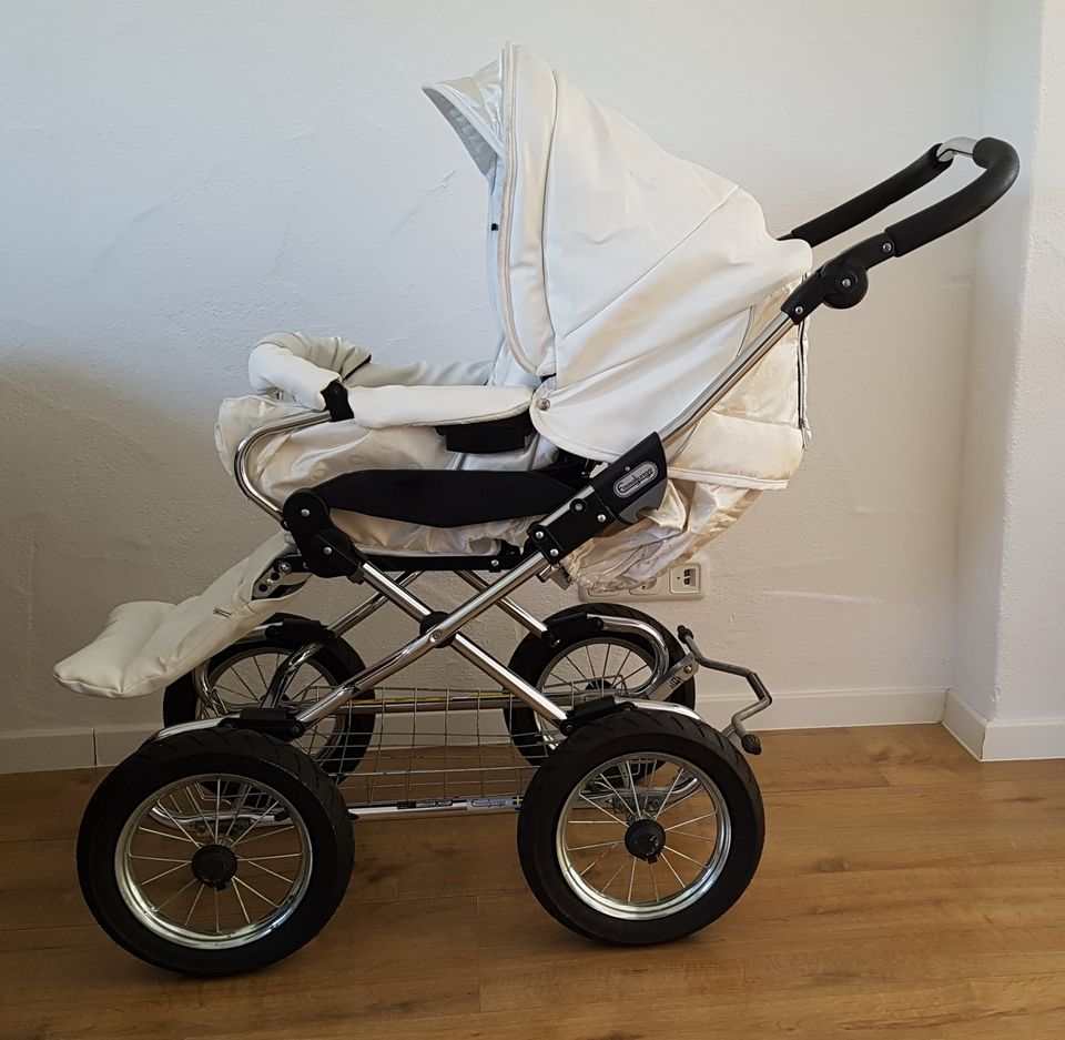 Kinderwagen Enmaljunga Mondial Duo Leder in Netphen