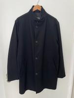 Bugatti Herren Mantel in schwarz, 60% Wolle, Größe 52 Köln - Porz Vorschau