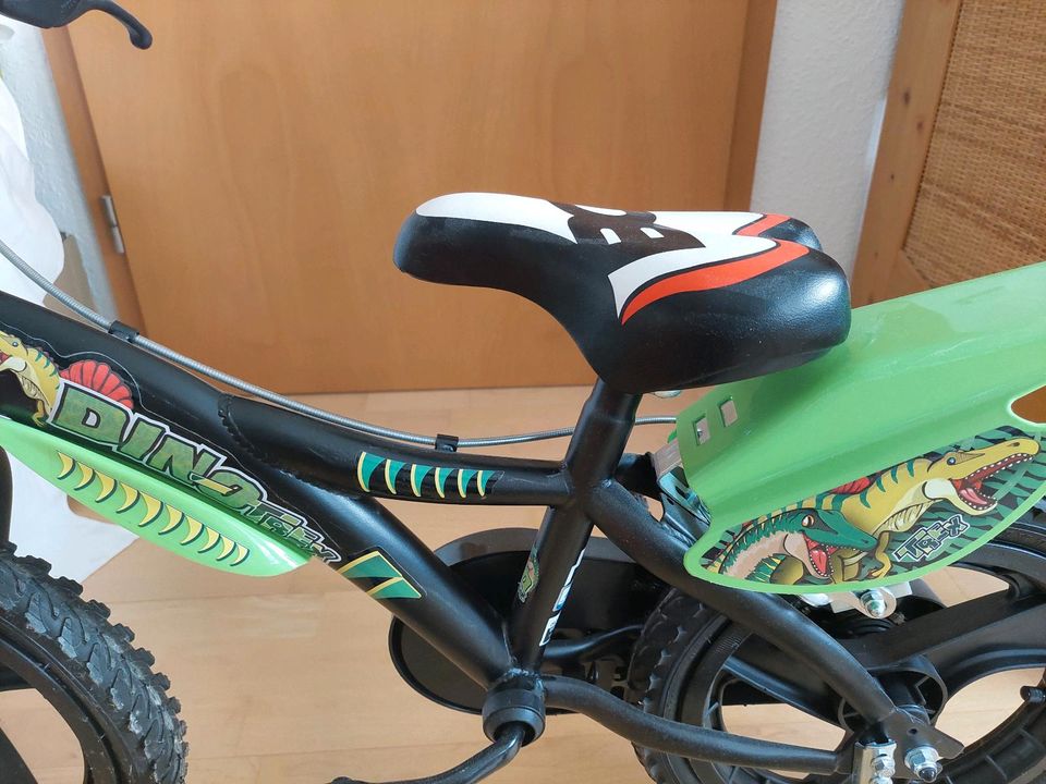 Dino T-Rex Kinderfahrrad 14 Zoll NEU in Weikersheim