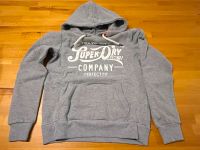 SUPERDRY Logo Hoodie mit Vintage Logo grau M 40 NEU OVP Baden-Württemberg - St. Leon-Rot Vorschau