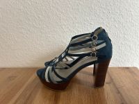 Tamaris Sandaletten High Heels Plateau blau Niedersachsen - Gronau (Leine) Vorschau