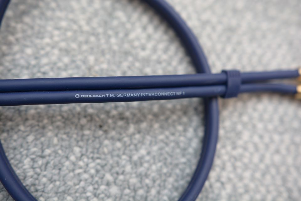 Oehlbach Interconnect NF-1 _ Chinch Kabel 1m _ Top Zustand in Dortmund