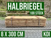 100 Halbriegel Halbhölzer Pferdezaun Querriegel Zaun - 8 x 300 Nordrhein-Westfalen - Lennestadt Vorschau