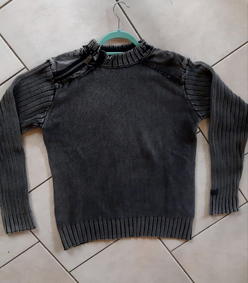 Herren Pullover, Gr. XL, neuwertig, 1x getragen grau modern in Harburg (Schwaben)