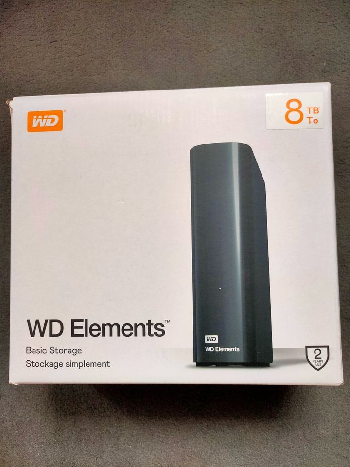 WD Elements 8TB - Externe Festplatte in Oberursel (Taunus)
