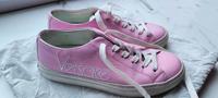 Versace Sneaker Leder Designer NP 450€ rosa pink Barbie Sneaker Niedersachsen - Marxen Vorschau