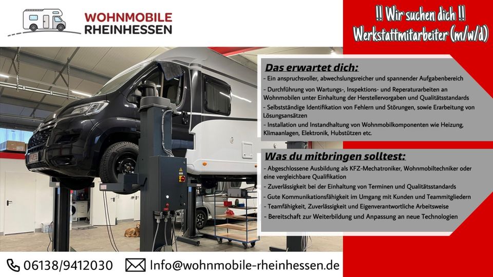 Werkstattmitarbeiter gesucht (m/w/d) in Mommenheim