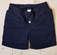 Kurze Shorts aus dunkelblauen Jeans Umstandsmode von H&M Hessen - Petersberg Vorschau