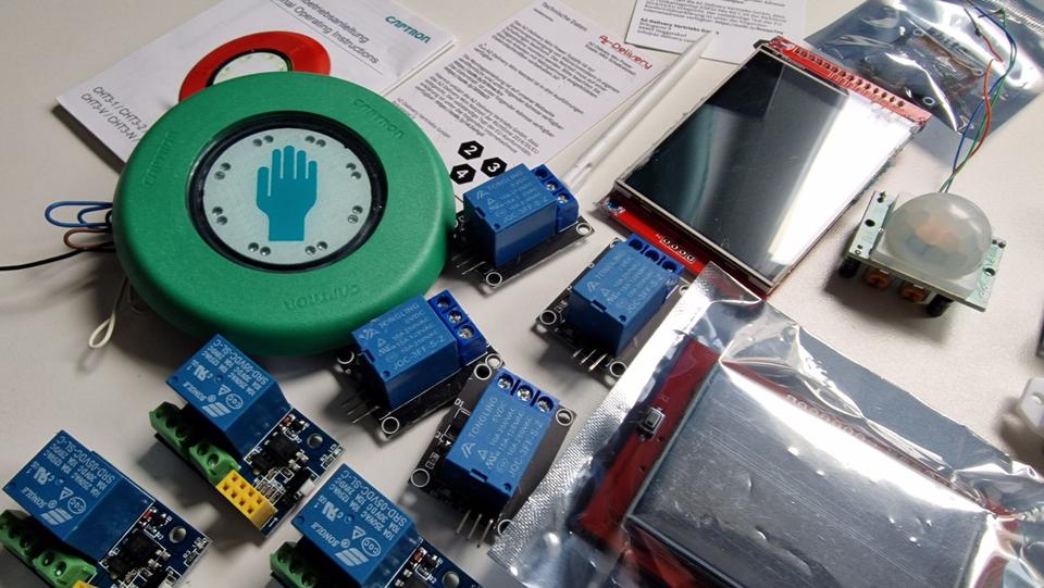 ESP32 Arduino Basteln u.a. HC-SR501, AM312, MQ-135, HC-SR04 etc. in Riegelsberg