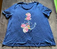 Neu!OVP Damen T-Shirt von Laura Torelli in 52/54 Gr.,Blau Saarland - Schmelz Vorschau