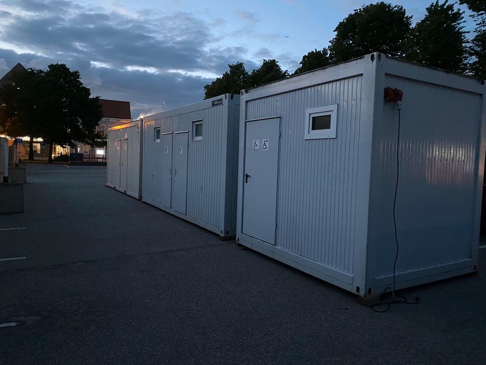 WC Container, Sanitärcontainer, Toilettencontainer, Bürocontainer in Neuenkirchen