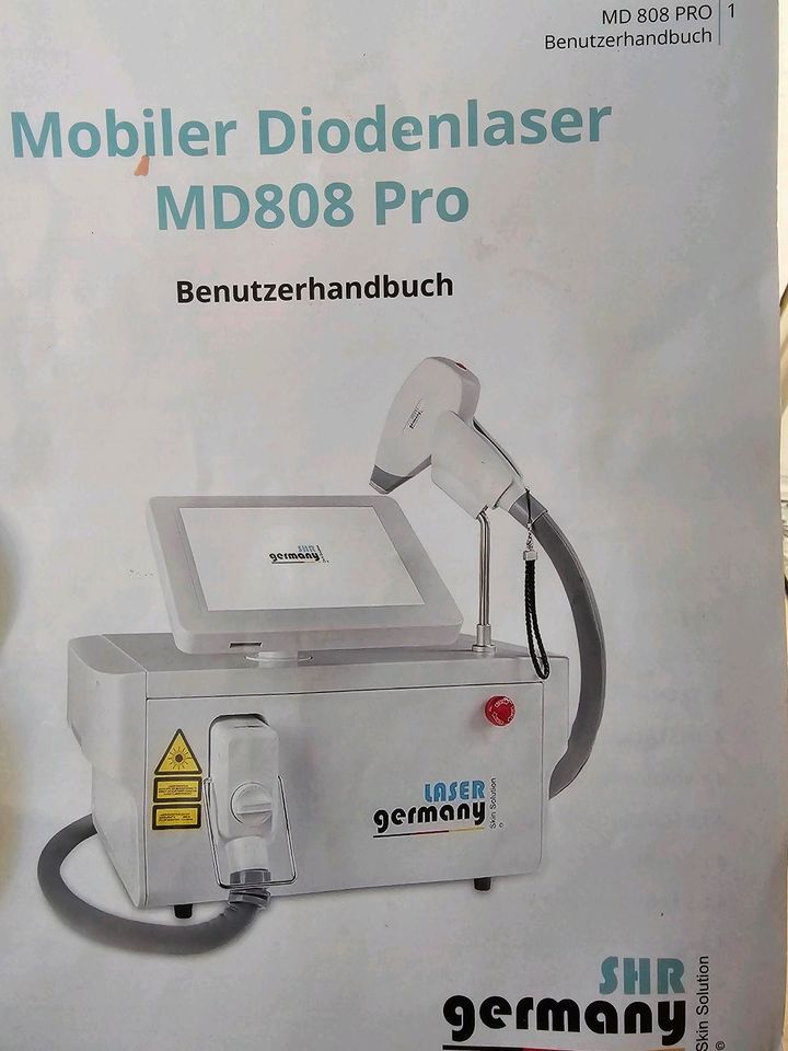 Mobiler Diodenlaser MD808 Pro wie NEU Garantie 2J OVP in Bielefeld