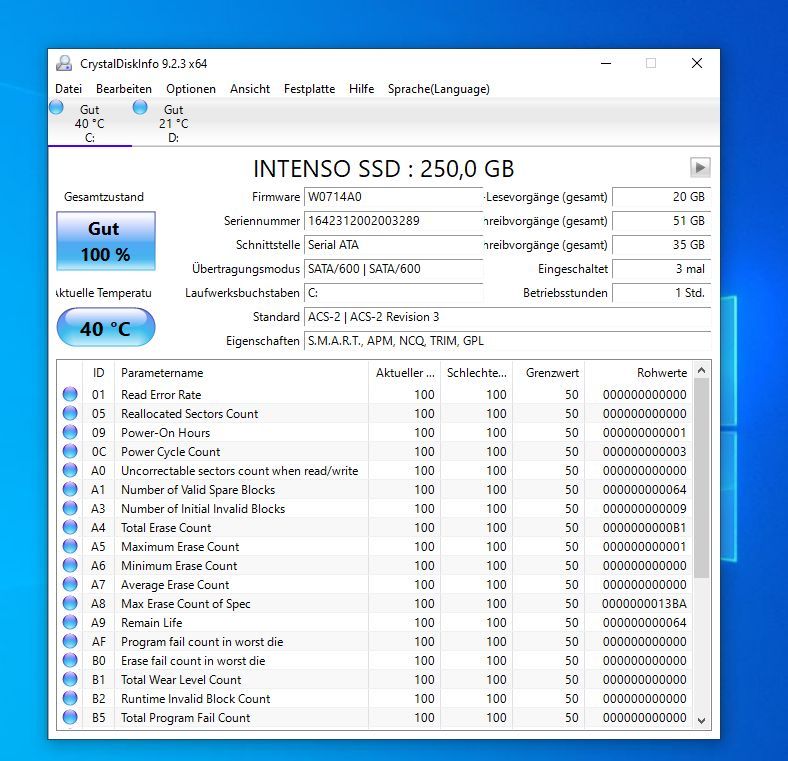 PC Computer AMD A4-5050 Quad, 4GB Ram,neue 250 SSD,1TB HDD, Win10 in München