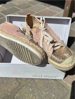 Schuhe - beige/rosa - Größe 41 - wie Neu Nordrhein-Westfalen - Mönchengladbach Vorschau