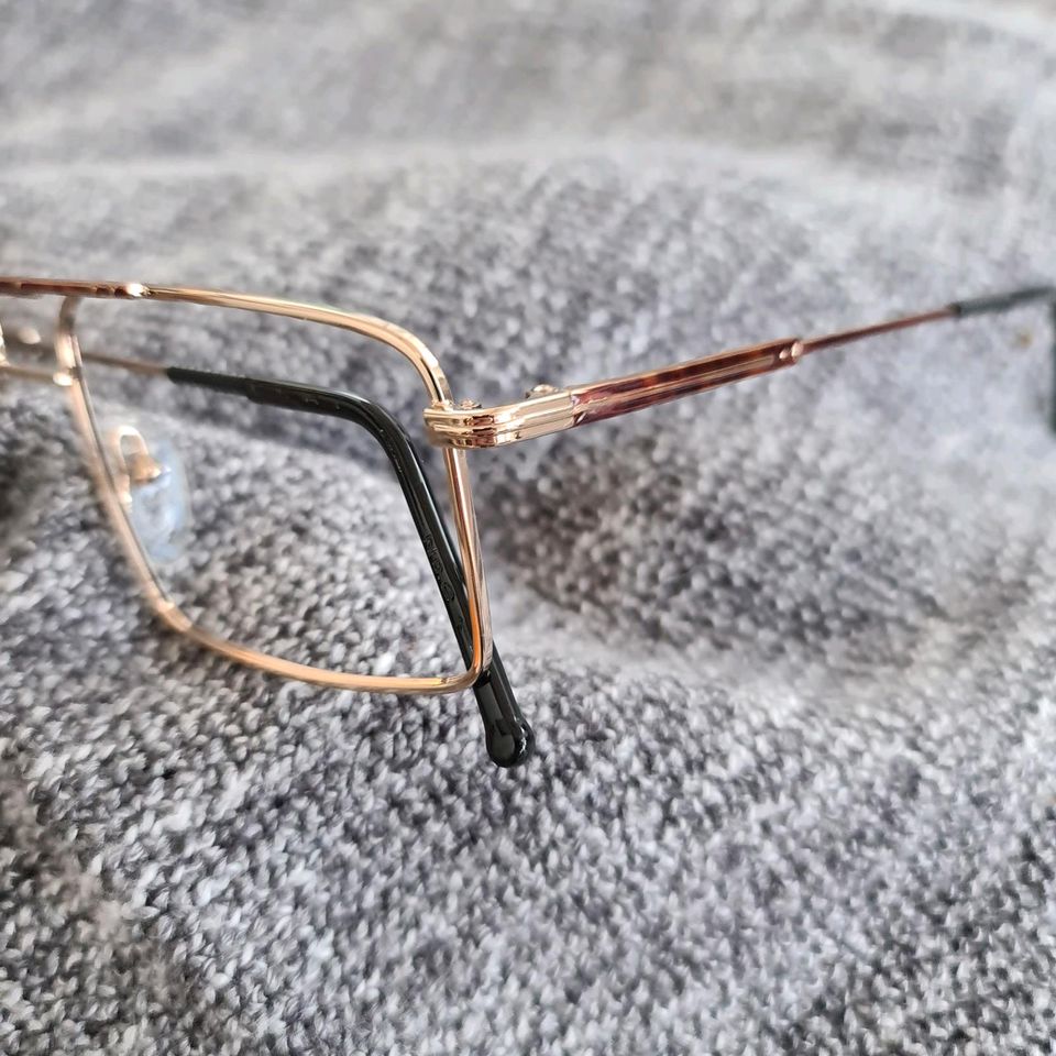 CHAI Vintage - Brille 80iger Jahre Made in Germany Gold in Grevenbroich