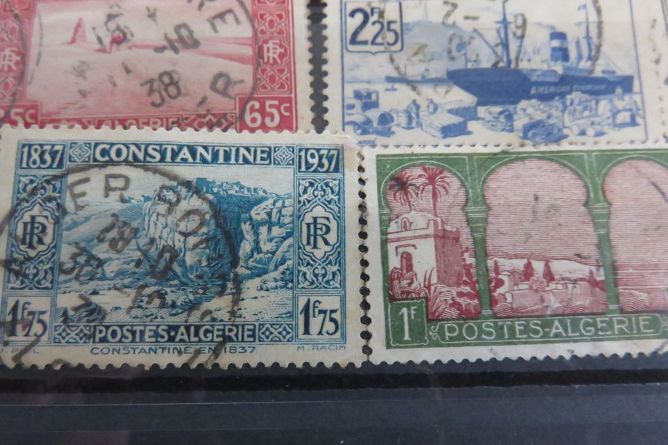 Altes   Briefmarken  Konvolut  Algerien in Eging am See