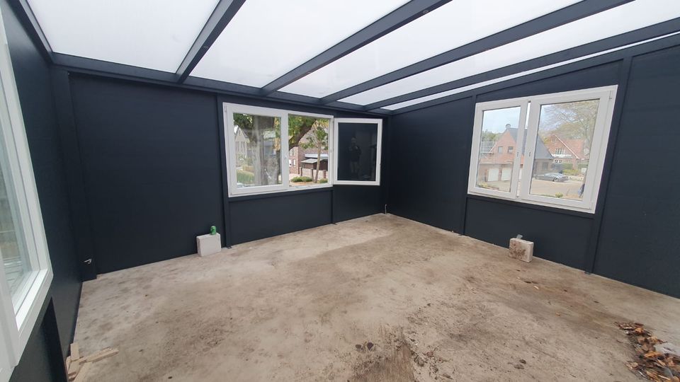 Überdachung Terrasse Vordach Bsp. 4x3,5m Doppelsteg nur 1.750 EUR in Rheine