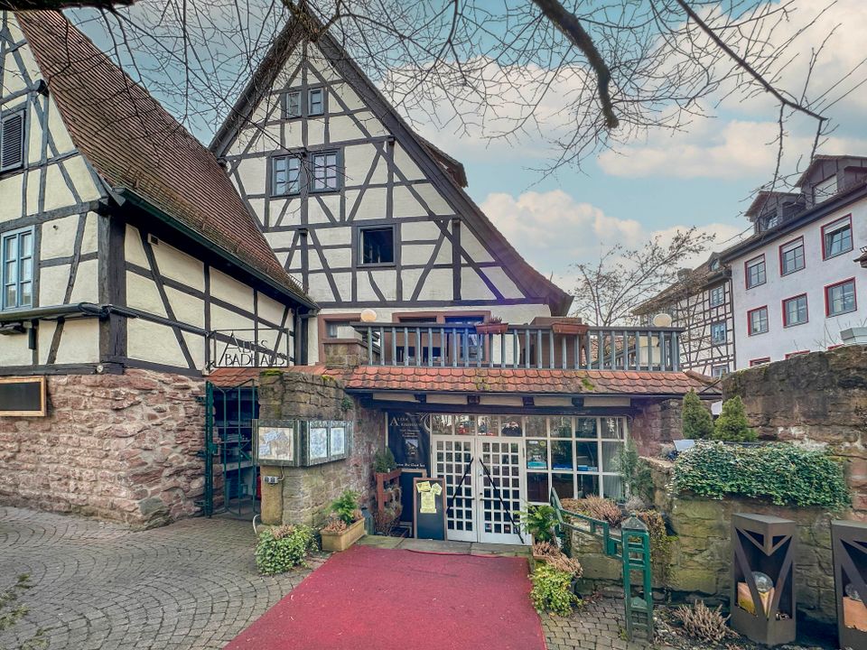 RESERVIERT! Attraktives Hotel und Restaurantanwesen im Zentrum von Eberbach in Eberbach