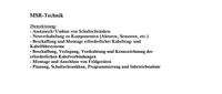 MSR-Technik-Kabelzug-Schaltschrankbau-Inbetriebnahme-Montage Niedersachsen - Springe Vorschau