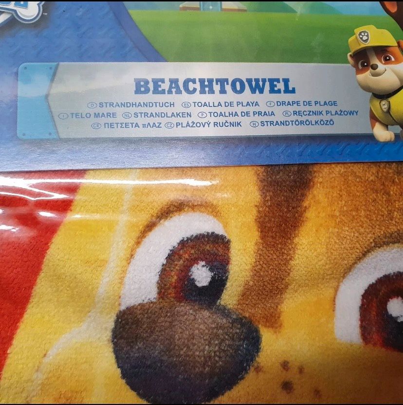 Paw Patrol Beachtowel Badehandtuch 75x150 OVP in Chemnitz