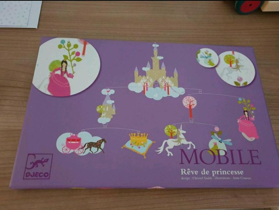 Djeco mobile Prinzessin reve de princesse Weihnachtsgeschenk in Obing