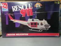 AMT ERTL 6400 Bell UH 1D Rescue 911 Helicopter 1:48 RTH SAR Feuer Bayern - Bamberg Vorschau