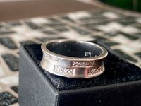 Ungewöhnlicher Vintage Band Ring Silber 925 mit Markasiten Gr.62 Nordrhein-Westfalen - Oberhausen Vorschau