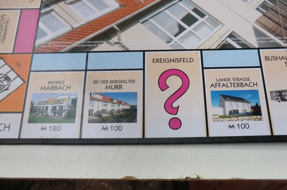 Hasbro Monopoly Bietigheimer Wohnbau in Essen