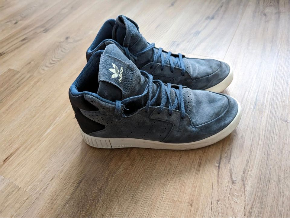Adidas Sneaker Damen 40 tubular high blau Fakten Kurzbeschreibung in Buchholz in der Nordheide