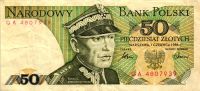 50 Polnische Złoty Geldschein Banknote Polen Polski Zlotych Wandsbek - Hamburg Farmsen-Berne Vorschau