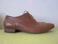 Schnürer Schnürschuh Riccardo Cartillone Gr. 39 beige braun Leder Berlin - Wilmersdorf Vorschau