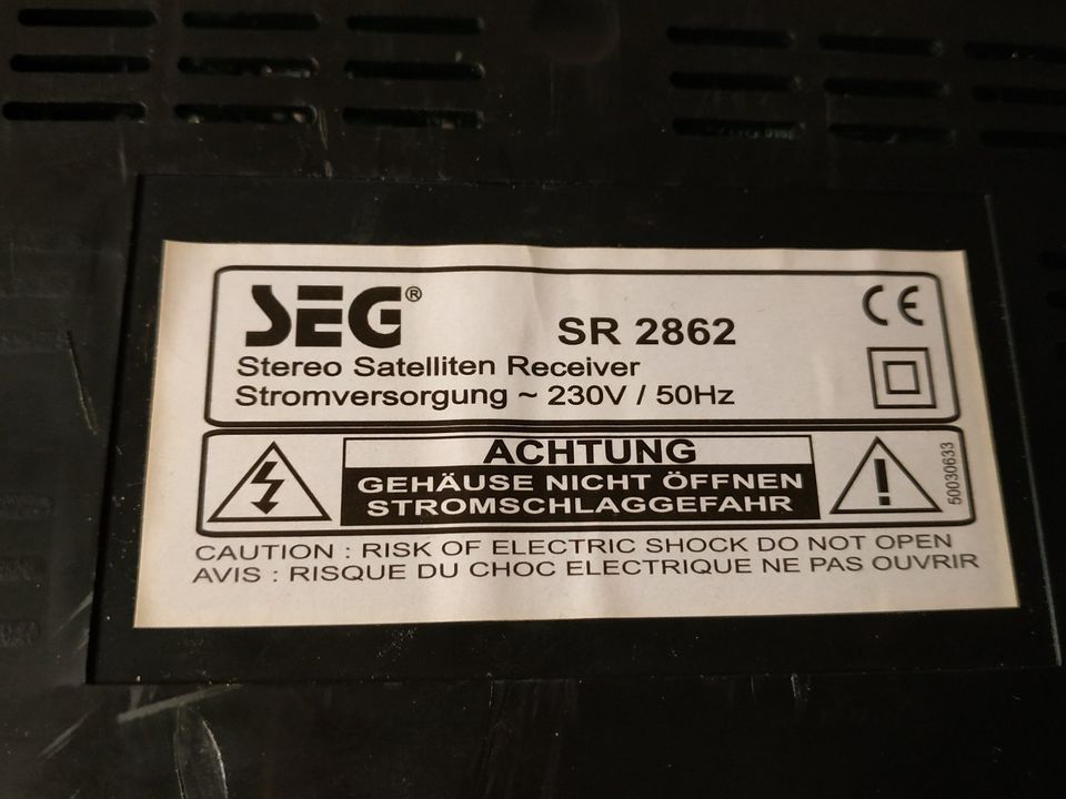 SEG SR 2862 Stereo Satelliten Receiver in Berlin