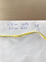 6,90m Zackenlitze f.3€ Borte Zackenband Borten Bänder Litze Niedersachsen - Twist Vorschau