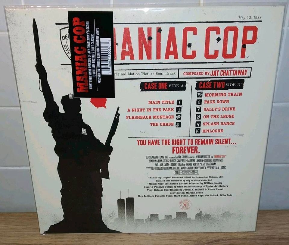 Maniac Cop Soundtrack Vinyl in Leipzig